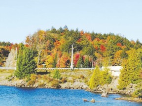 Tea Lake at Algonquin Park displays its fall colours. (Jim Fox/Special to Postmedia News)