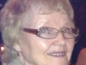 Winnipeg police are looking for Jean Love, an 85-year-old woman who has been missing since midday on Friday. Police said she may be driving a 2009 Chevy Malibu. (HANDOUT PHOTO)