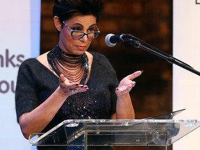 Lawyer Marie Henein speaks during the Top 10 Event on Thursday, Oct. 13. (Dave Abel/Toronto Sun)