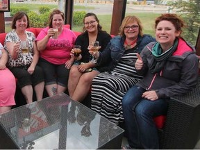Members of the Oil Wives Club of Lloydminster shown at a recent gathering. SUPPLIED