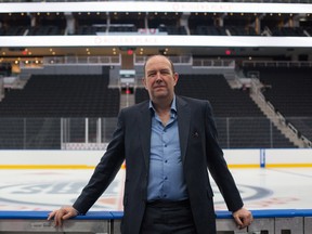 Guy Laurence at Rogers Place, in Edmonton September 8, 2016. Rogers Communications says  Laurence has stepped down as president and CEO, effective immediately. (AMBER BRACKEN/EDMONTON JOURNAL)