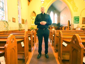 Shaun Eaton from St. Mary’s has been named the new minister of the St. Thomas Anglican Church in Seaforth. (Shaun Gregory/Huron Expositor)