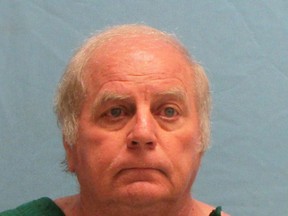 This photo provided by the Pulaski County Sheriffs Office shows Joseph Boeckmann. Boeckman is a former Arkansas judge accused of giving lighter sentences to defendants in exchange for nude photos and sexual acts tried to bribe witnesses and had an accomplice threaten to make one of them "disappear," federal prosecutors said shortly after his arrest Monday, Oct. 17, 2016. (Pulaski County Sheriffs Office via AP)