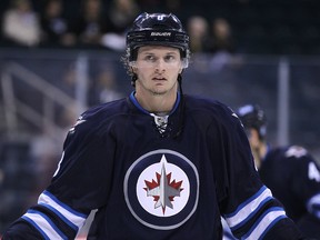 Defenceman Jacob Trouba is asking the Jets to trade him. (Kevin King/Winnipeg Sun/Files)