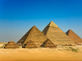 Egypt's Great Pyramid of Giza. (Getty Images)