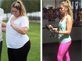 Haley Smith dropped 110lbs. between her engagement and her wedding. (Instagram.com/haley_j_smith/)