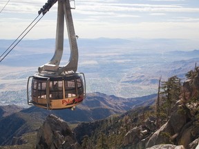 The views are nothing short of spectacular during a ride aboard the Palm Springs Aerial Tramway, which takes visitors from the floor of the Coachella Valley to the top of Mount San Jacinto.
