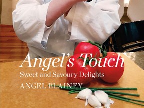 Angel Blainey's cookbook, Angel’s Touch: Sweet and Savoury Delights.