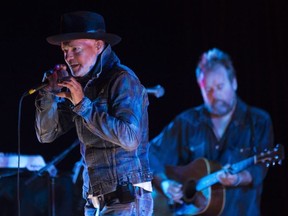 Gord Downie performs 'Secret Path' at the National Arts Centre Tuesday October 18, 2016 in Ottawa. Secret Path is a collection of 10 songs that tell the story of Chanie Wenjack, who died fleeing a residential school 50 years ago. ADRIAN WYLD / THE CANADIAN PRESS