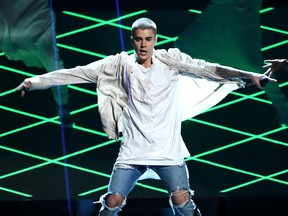 Recording artist Justin Bieber performs onstage during the 2016 Billboard Music Awards at T-Mobile Arena on May 22, 2016 in Las Vegas, Nevada. (Photo by Kevin Winter/Getty Images)
