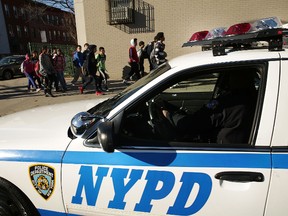 New York City police officer Merlin Alston is being accused of acting as a spy and “right-hand man” for a Bronx drug dealer. (Getty Images)