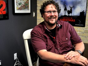 Artist and London-native Kris Pearn at Bron Animation’s new location in downtown London Ont. October 18, 2016. CHRIS MONTANINI\LONDONER\POSTMEDIA NETWORK