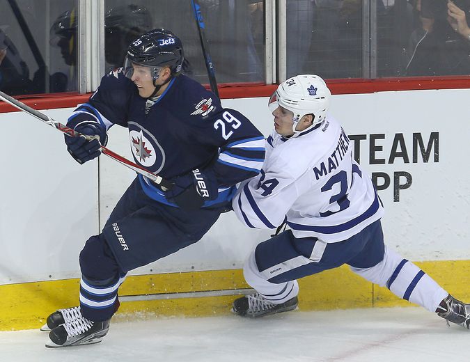 Laine wins first NHL headtohead battle with Matthews Winnipeg Sun