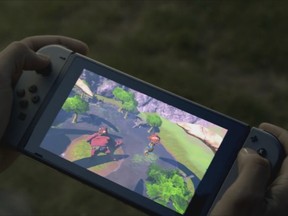 Nintendo unveiled Thursday its latest video game console, the Nintendo Switch. The formerly codenamed Nintendo NX is due to hit store shelves in March 2017. (Supplied Photo)