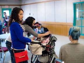 An expo for pregnant women and families with children from infant to age five was held at the Whitecourt Community Centre on Oct. 15. Bump, Baby & Beyond featured 29 vendors selling clothing and products, displaying services and educating parents

Hannah Lawson | Whitecourt Star