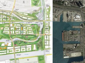 Port Lands flood protection plan (Shawn Jeffords/Toronto Sun)