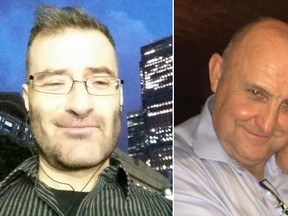 Stefano Brizzi (left) allegedly killed Gordon Semple (right). Brizzi, an 'obsessed' Breaking Bad fan, allegedly killed Semple and dissolved his body in acid. (Handout Photos)
