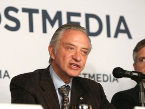 Paul Godfrey, Postmedia president and chief executive officer in seen in a file photo. (Veronica Henri/Postmedia Network File Photo)