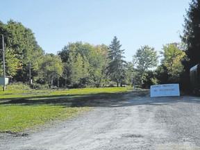 A high-end hotel is being proposed for the former MacNeil Park Lane trailer park on the outskirts of Gananoque.
