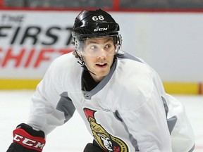 Senators forward Mike Hoffman. (Julie Oliver, Postmedia Network)