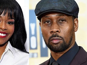 Azealia Banks and RZA are seen in these file photos. (Getty Images)