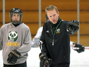 Howie Draper says he was inspired by Clare Drake to develop people like the legendary U of A coach. (Larry Wong)