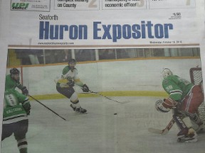 This is the paper. (Shaun Gregory/Huron Expositor)
