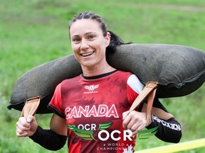 Kyla Presley travelled to Collingwood, Ont. last week to compete in the OCR world championships. - Photo submitted