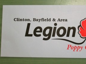 An envelope like the one pictured here will be sent to 4000 homes to replace the Legion’s door-to-door poppy campaign. (Justine Alkema/Clinton News Record)