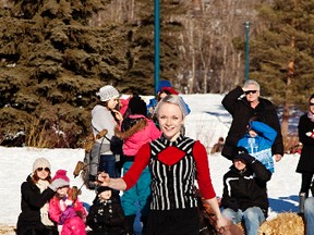The Fire and Ice festival is a big community draw.