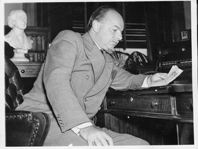Mitch Hepburn, Ontario's Liberal Premier from 1934-42, earned the scorn of former prime minister William Lyon MacKenzie King over his alleged "drunkeness and debauchery."