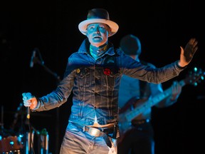 Tragically Hip frontman, Gord Downie, performs songs from his solo album - Secret Path - at Roy Thomson Hall on Friday Oct. 21, 2016. Ernest Doroszuk/Toronto Sun