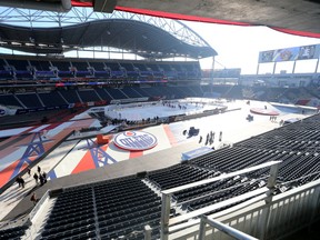 The Heritage Classic is here. (CHRIS PROCAYLO/Winnipeg Sun)