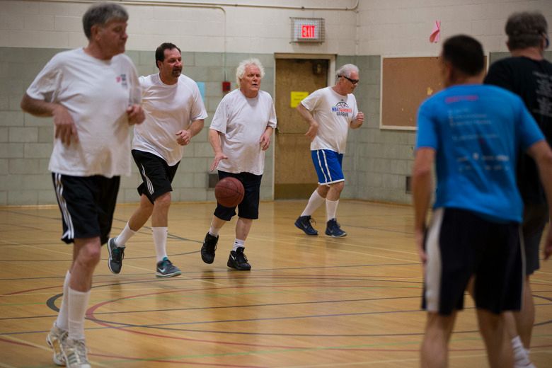 Edmonton pickup basketball players still having a ball after 45 years