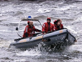 Ottawa Fire Services helped a man back to shore on Sunday after his kayak capsized in the Ottawa River. FILE PHOTO / OTTAWA CITIZEN