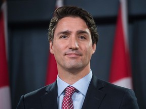 Canadian Liberal Party leader Justin Trudeau speaks at a press conference in Ottawa on October 20, 2015 after winning the general elections. (NICHOLAS KAMM/AFP/Getty Images)