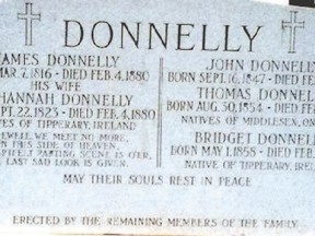 Donnelly headstone
