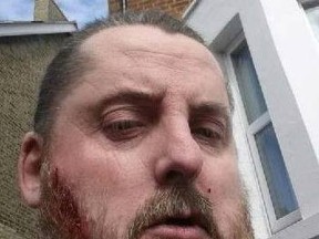 Michael Danaher, who took a selfie after murdering Adrian Greenwood, received a life sentence for the crime. (Thames Valley Police photo)