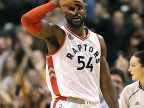 Patrick Patterson looks to gain extra minutes with the Raptors after Jared Sullinger underwent foot surgery on Monday. (Craig Robertson/Toronto Sun/Files)