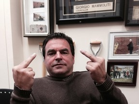 Toronto Councillor Giorgio Mammoliti in a photo released by his office on Monday, Oct. 25, 2016 (handout)