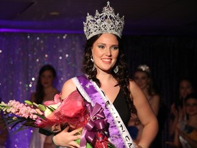 Erika Smith was the winner of the 2016 Miss Teen Ontario North pageant. She also won Miss Fitness.