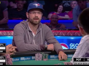 Canadian poker star Griffin Benger (YouTube screen grab)