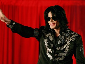 US popstar Michael Jackson addresses a press conference at the O2 arena in London, on March 5, 2009. An unnamed woman has filed a new lawsuit against Jackson's estate claiming the singer molested her 30 years ago. (CARL DE SOUZA/AFP/Getty Images)