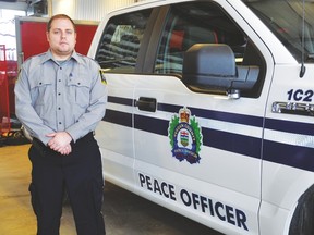 Robert Pinkowski, Vulcan County's community peace officer
