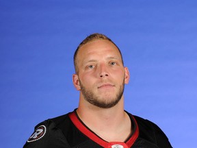 Redblacks offensive lineman Tommie Draheim. (CFL file)