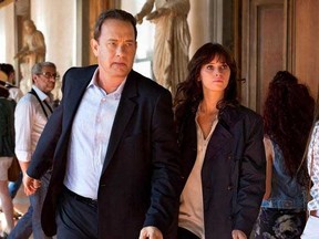 Tom Hanks and Felicity Jones in "Inferno."