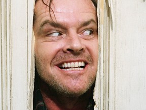 Jack Nicholson in "The Shining."