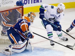 Cam Talbot goes into Friday's game against Vancouver as one of the hottest goaltenders in the league. (The Canadian Press)