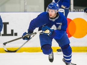 Maple Leafs forward Seth Griffith made his regular-season debut with Toronto on Oct. 27, 2016. (ERNEST DOROSZUK/Toronto Sun files)