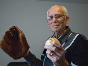 Robert Leghorn of London saw Satchel Paige pitch during a 1948 baseball game in Cleveland. (DEREK RUTTAN, The London Free Press)